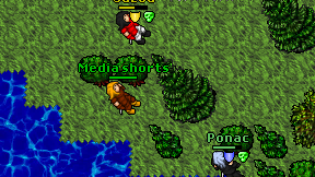 Media shorts on screen