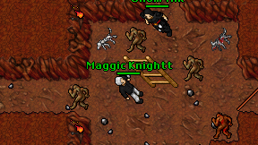 Maggic Knightt on screen