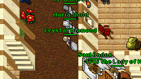 Crystal'Diamond on screen