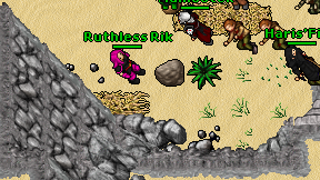 Ruthless Rik on screen