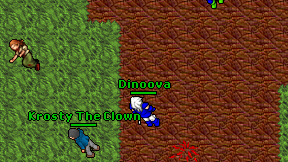 Dinoova on screen