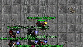 Destiny'knight on screen