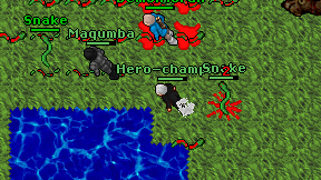 Hero-champion on screen