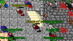Slash of evil on screen