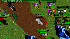 Slogh on screen