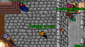 Knight-Magic on screen