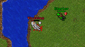 Viraximp on screen