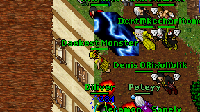 Daekest Monster on screen