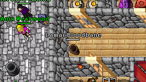 Lamac Bloodbane on screen