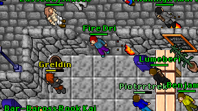 Fire Dri on screen