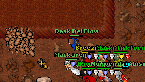Dask Del Flow on screen