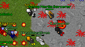 Sysop Merlin Sorcerer on screen