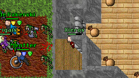 Xieros on screen