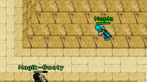 Nopla on screen