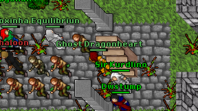 Ghost Dragonheart on screen