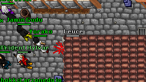 Leuce on screen