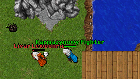 Karmazynowy Fighter on screen