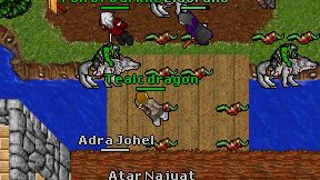 Tealc dragon on screen