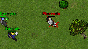 Fierrudo on screen