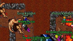 Grip Knight on screen