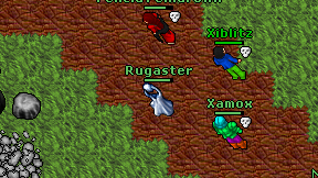Rugaster on screen