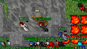 Grimpal on screen