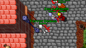 Terror Demon on screen