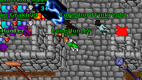 Lone Hunter on screen