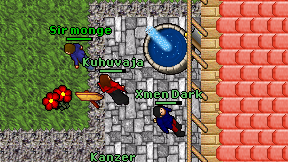 Kuhuvaja on screen