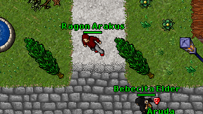 Ragon Arakus on screen