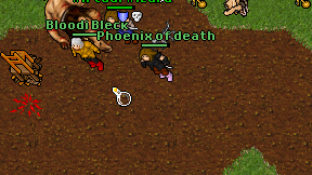 Phoenix of death on screen