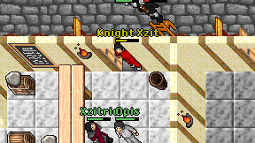 Knight Xzit on screen