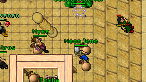Neon Jene on screen