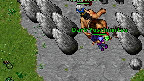 Dark Yoschimitsu on screen