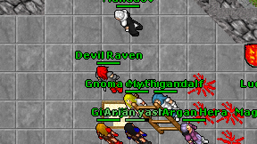 Devil Raven on screen