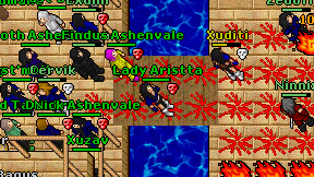 Lady Aristta on screen