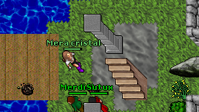 Mera cristal on screen