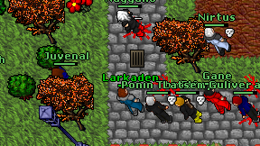 Larkaden on screen