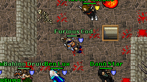 Furious Cod on screen