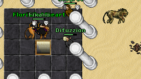 Difuzzion on screen