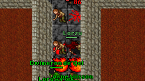 Lorzu on screen