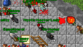 Mystic Master Lady on screen