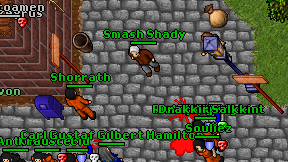 Smash Shady on screen