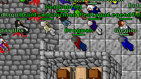 Dragman on screen