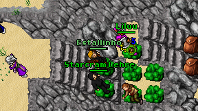 Estallinho on screen