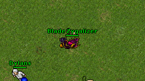 Blade Zygalizer on screen