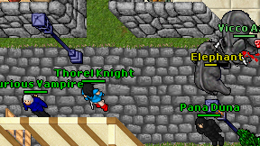 Furious Vampire on screen