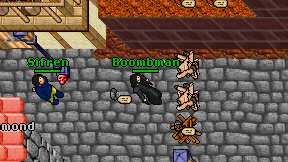 Boombman on screen