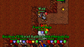 Wak on screen