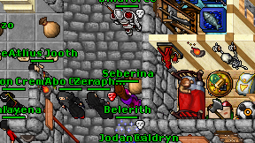 Seberina on screen